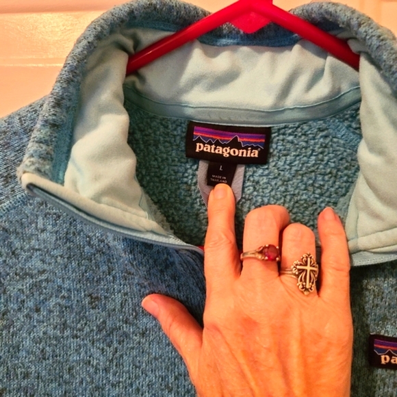 Patagonia better sweater 1/4 zip size large - Picture 6 of 16